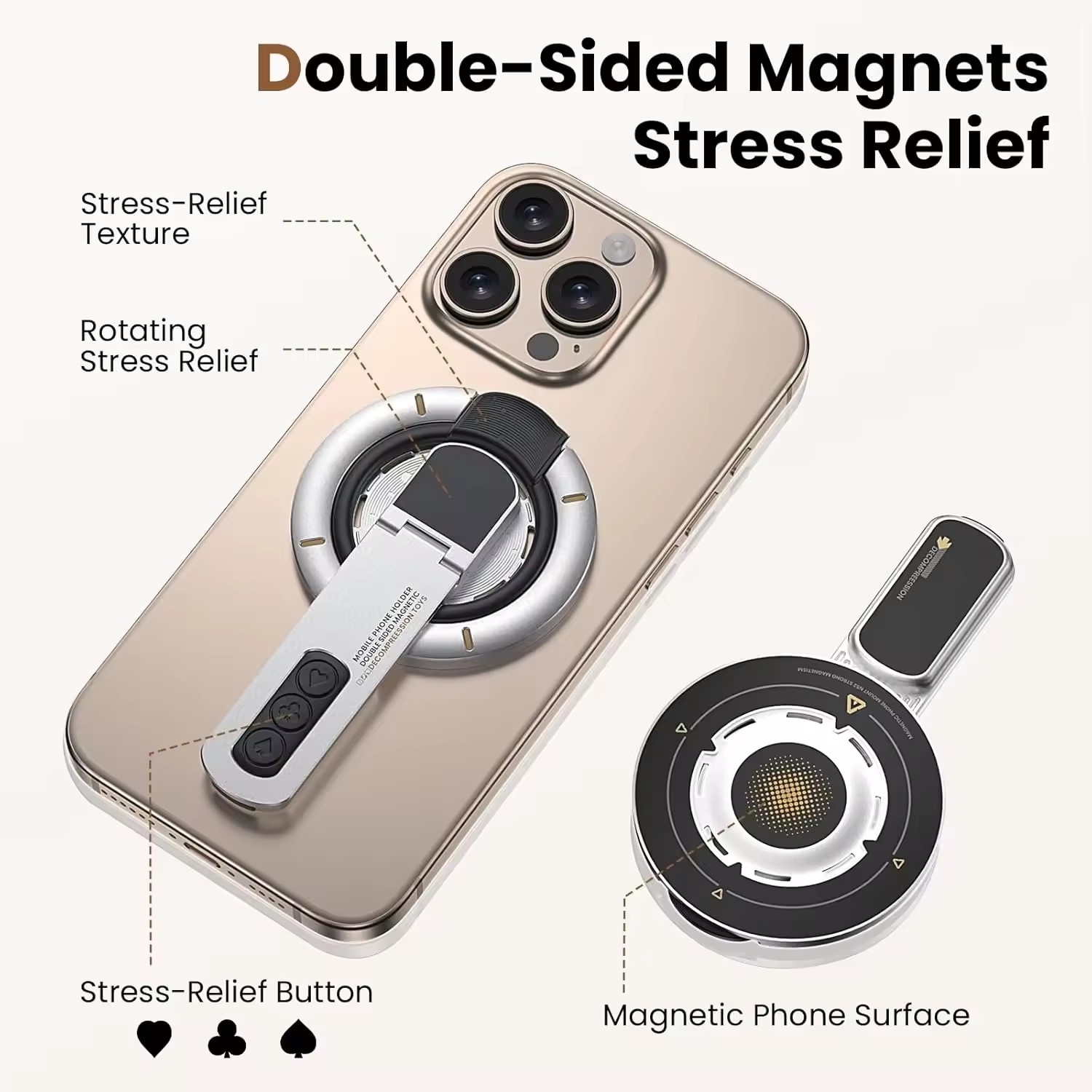 Çift Taraflı Manyetik Parmak Y - Phone Accessories Men incelemesi ve fiyatı