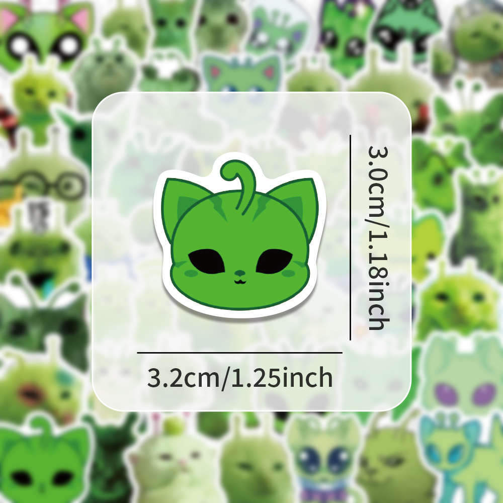 100 adet Eğlenceli Uzaylı Kedi - Phone Accessories Toys incelemesi ve fiyatı