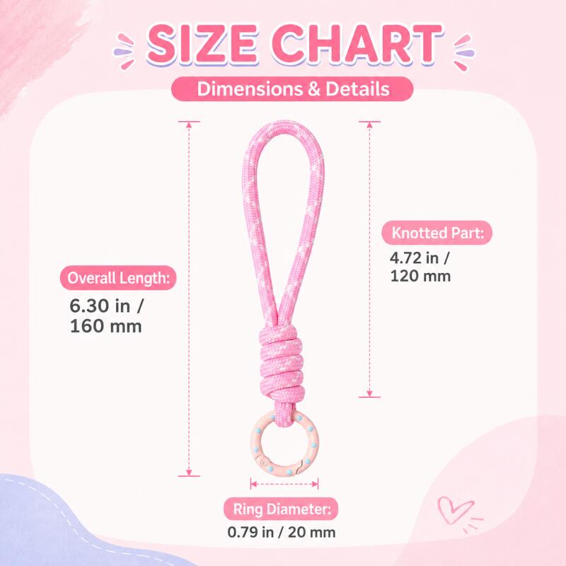 2 ~ 5 adet renkli örgülü anaht - Phone Accessories Men incelemesi ve fiyatı