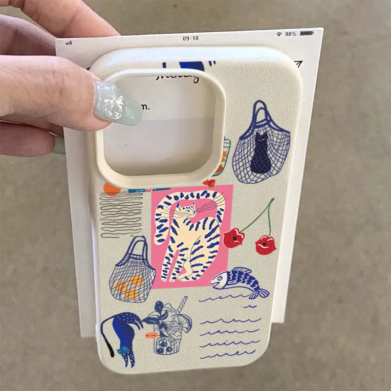 Sevimli Kiraz Kedi Baskılı Tel - Phone Accessories To Sell incelemesi ve fiyatı