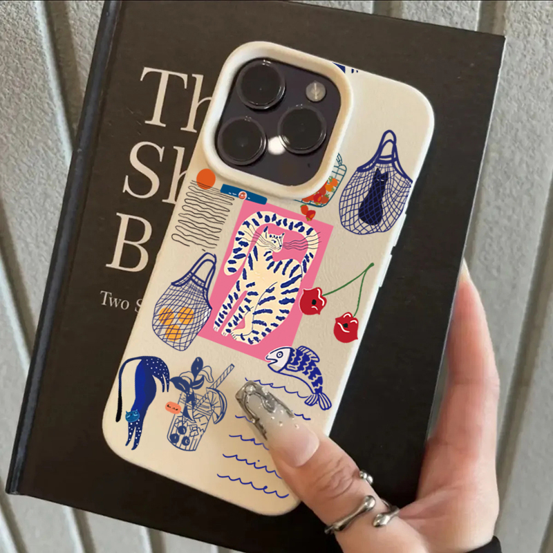Sevimli Kiraz Kedi Baskılı Tel - Phone Accessories To Sell incelemesi ve fiyatı