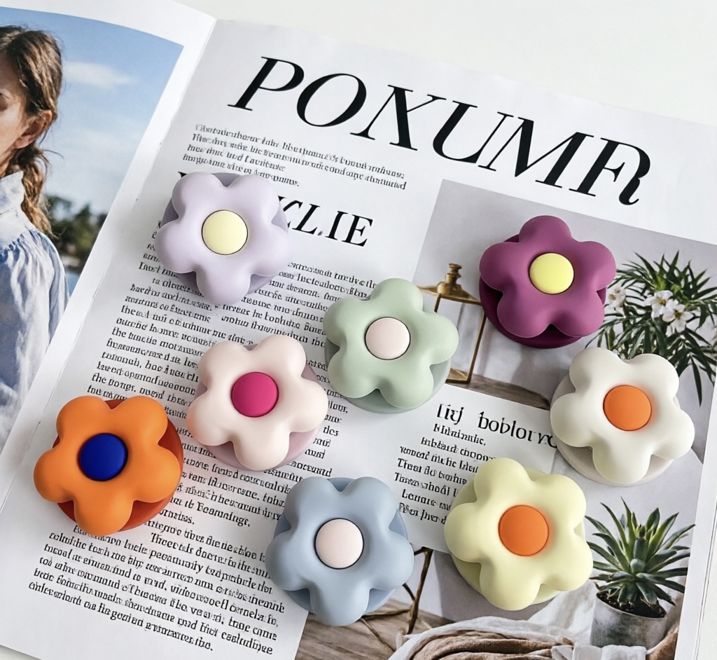 Çiçek Desenli Manyetik Pop Soc - Phone Accessories Business incelemesi ve fiyatı