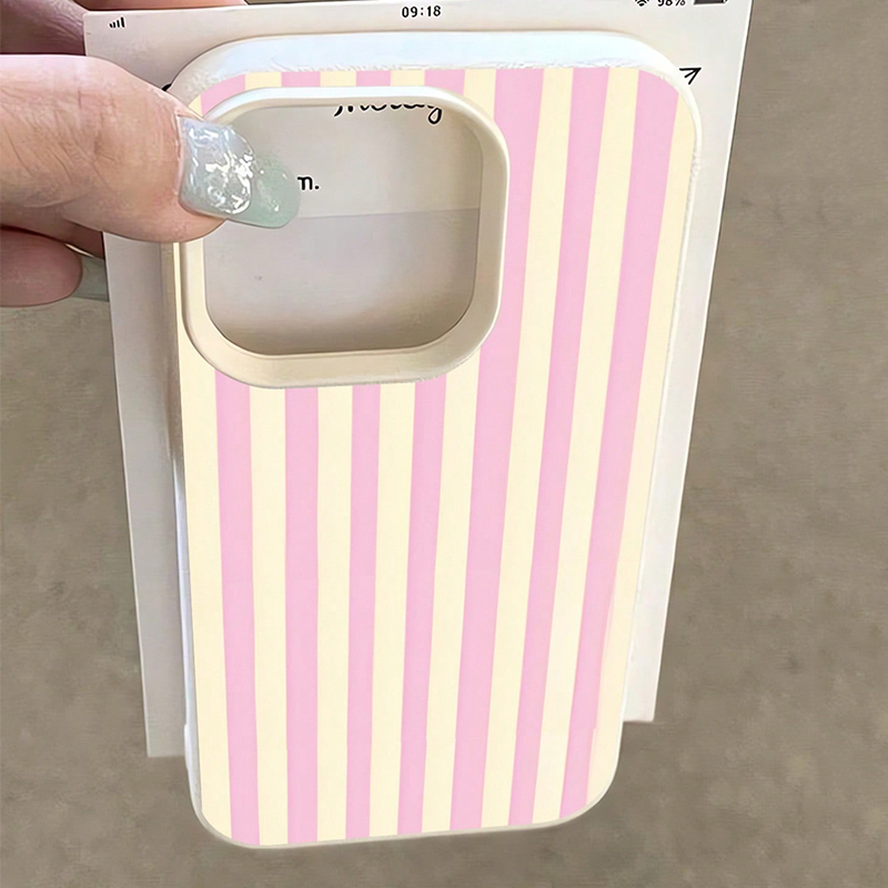 Basit Pembe Dikey Çizgili Lich - Phone Accessories To Sell incelemesi ve fiyatı