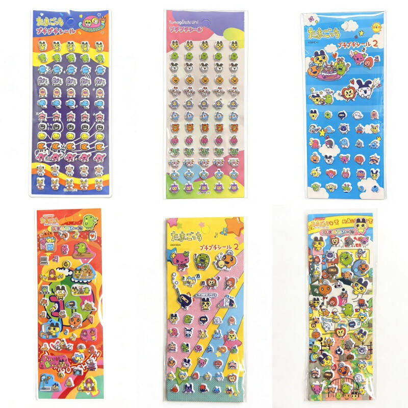 6 adet Tamagotchi karikatür ka - Phone Accessories Toys incelemesi ve fiyatı