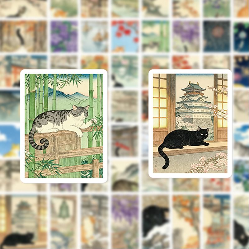 56 Japon Tarzı Kedi Ukiyo-E Gr - Phone Accessories For Your Car incelemesi ve fiyatı