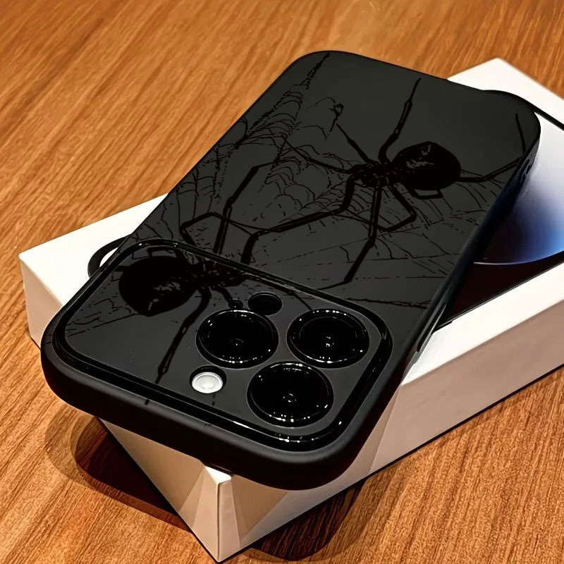 Havalı Siyah Örümcek Desenli T - Phone Accessories To Sell incelemesi ve fiyatı